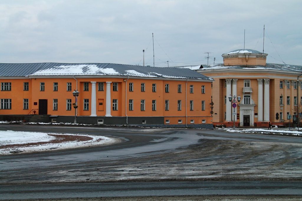 Круглая площадь (площадь Ленина) в Петрозаводске