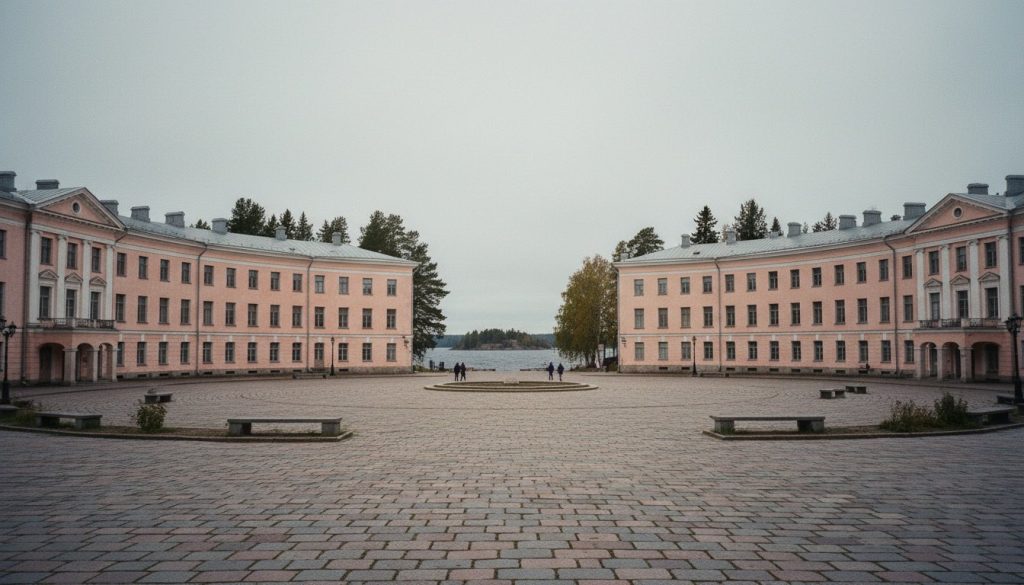 Историческая площадь в центре Петрозаводска